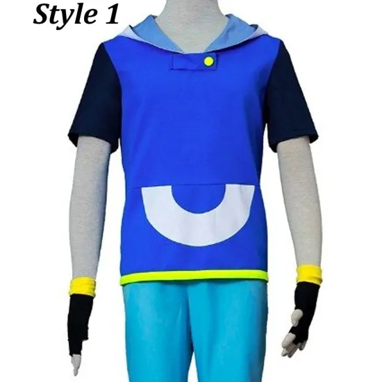 Pokemon Ash Ketchum Cotton Blue Vest