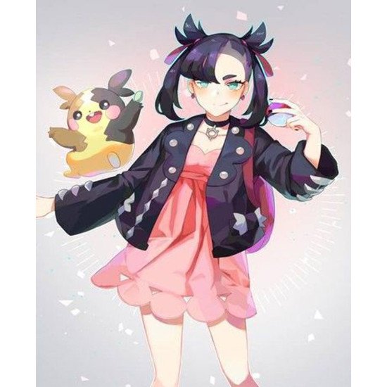 Marnie Pokémon Sword and Shield Open Style Black Jacket