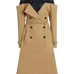 Power Book II Ghost S2 Carrie Milgram Trench Coat