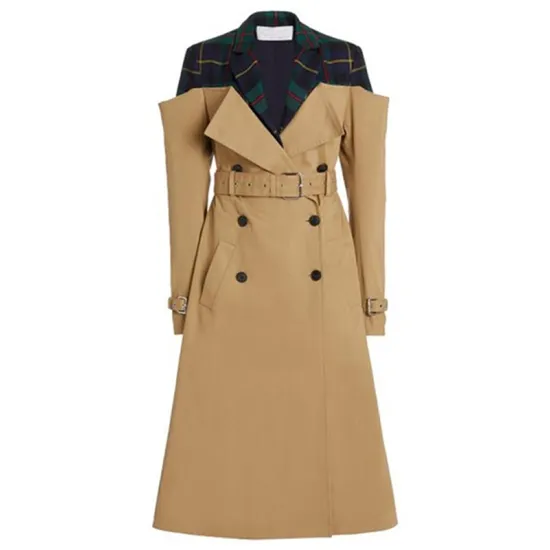 Power Book II Ghost S2 Carrie Milgram Trench Coat