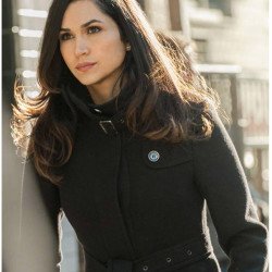 Power Lela Loren Black Coat