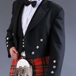 Scottish 3 Button Waistcoat Jacket