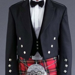 Scottish 3 Button Waistcoat Jacket