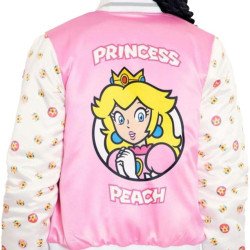 Princess Peach Shiny Bomber Jacket