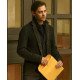 Prodigal Son Pilot Tom Payne Black Suede Jacket