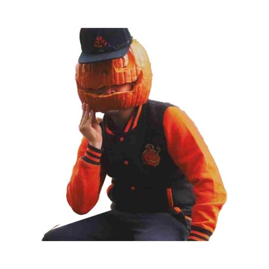 Pumpkin Patch Halloween Varsity Jacket