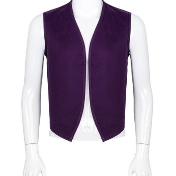 Aladdin Purple Vest