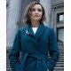 Rachael Leigh Cook Love Guaranteed Teal Coat