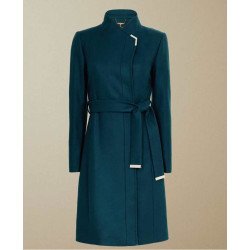 Rachael Leigh Cook Love Guaranteed Teal Coat