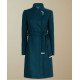 Rachael Leigh Cook Love Guaranteed Teal Coat