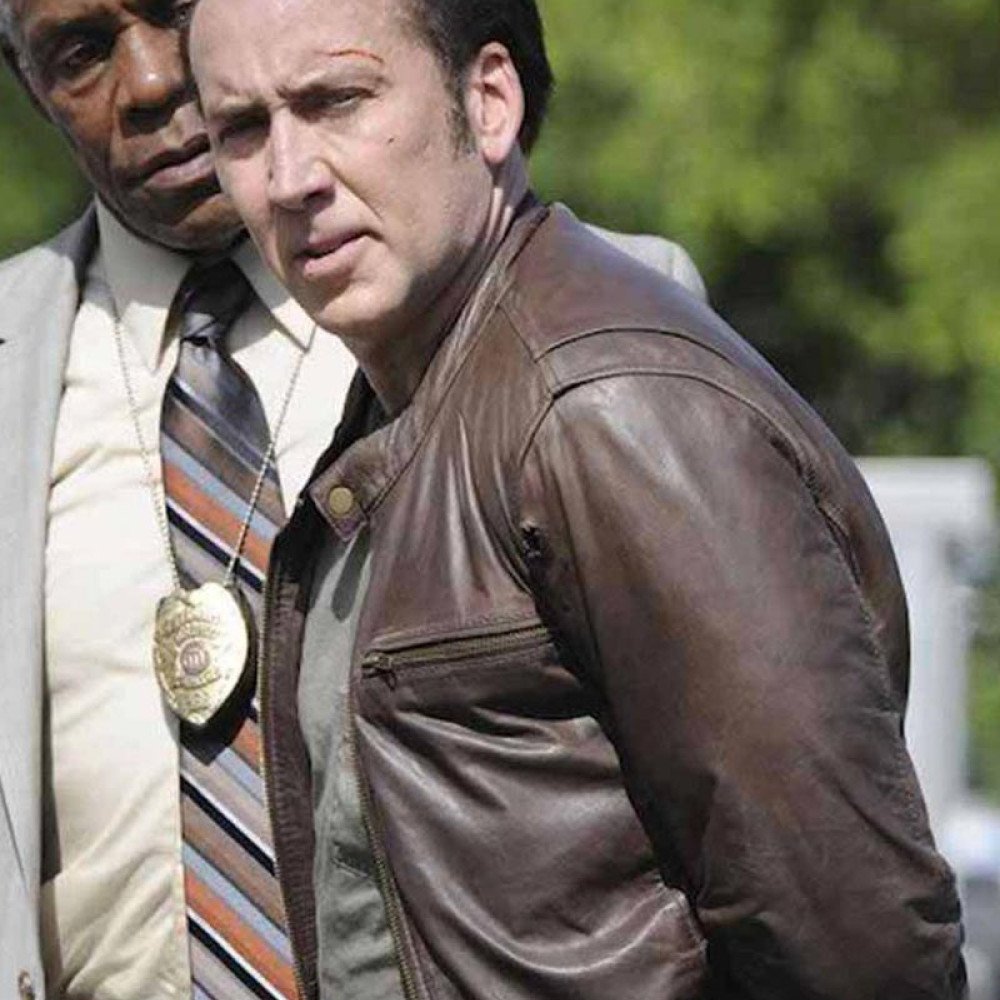 Rage Nicolas Cage Jacket - Paul Maguire Leather Jacket