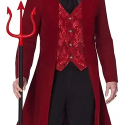 Red Devil Costume Coat