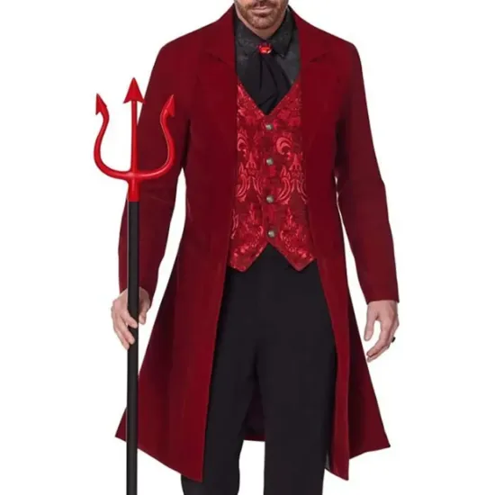 Red Devil Costume Coat