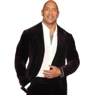 Red Notice Dwayne Johnson Velvet Blazer