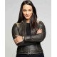 Sara Tomko Resident Alien Motorcycle Leather Jacket