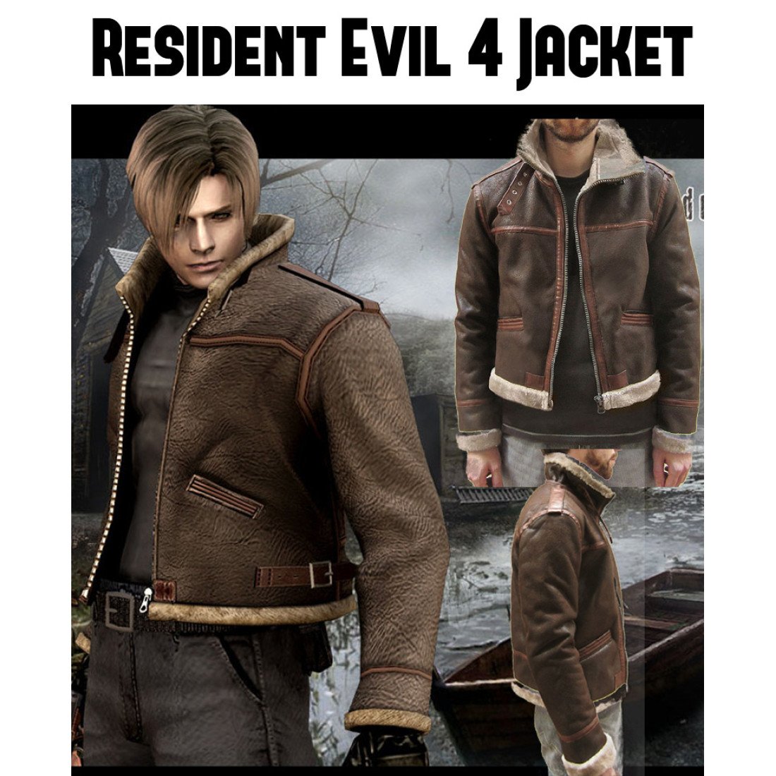 Resident Evil 4 Leon Jacket - FilmsJackets