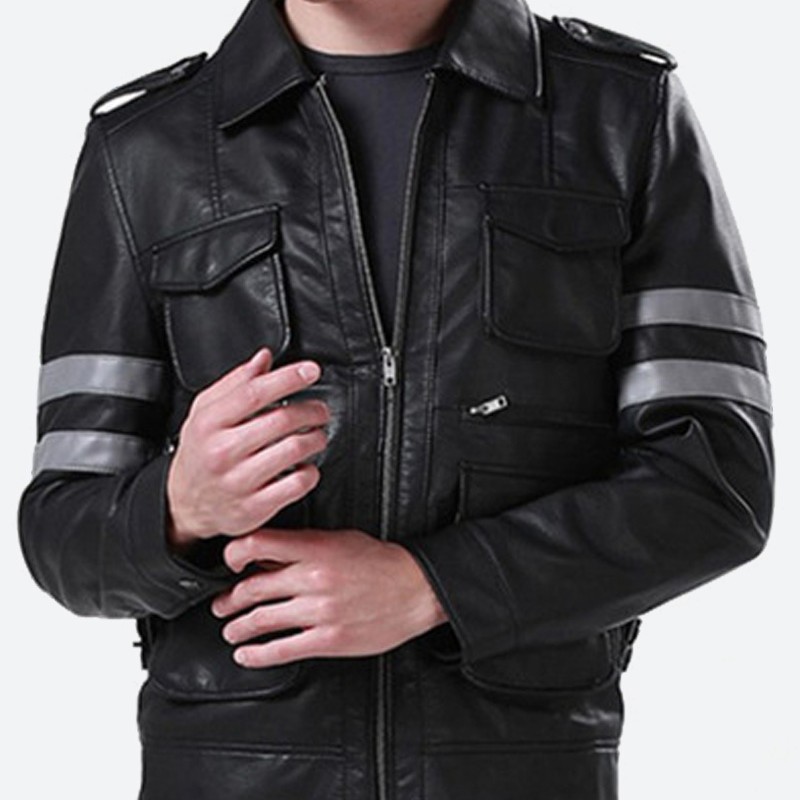 Leon Kennedy Resident Evil 6 Leather Jacket