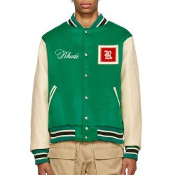 Rhude Varsity Green Jacket