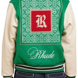 Rhude Varsity Green Jacket