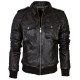 Men's Casual Wear Black Leather Jacket