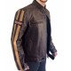 Richa Retro Racing Motorcycle Brown Leather Jacket