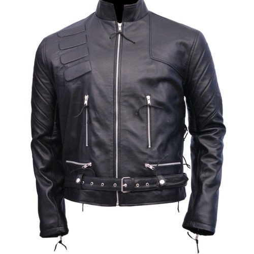 Rise of the Machines Terminator 3 Leather Jacket - Films Jackets
