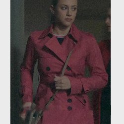 Lili Reinhart Riverdale Pink Peacoat