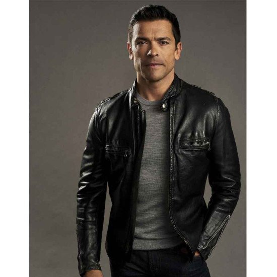 Riverdale Mark Consuelos Black Leather Jacket