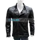 Rocky 3 Sylvester Stallone Black Leather Jacket