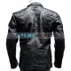 Rocky 3 Sylvester Stallone Black Leather Jacket