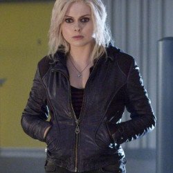 Liv Moore Izombie Rose Mciver Leather Jacket