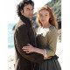 Ross Poldark Brown Suede Leather Coat