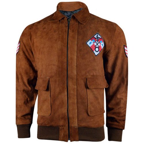 Shenmue 3 Brown Suede Bomber Ryo Hazuki Jacket - Films Jackets