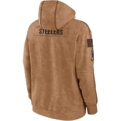 Salute to Service Steelers Brown Hoodie