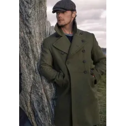 Men in Kilts A Roadtrip with Sam Heughan Double Breasted Coat