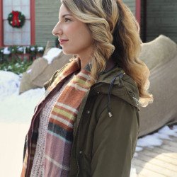 Vanessa Lengies Heart of The Holidays Cotton Coat