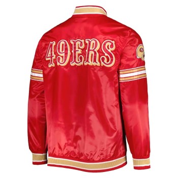 San Francisco 49ers Midfield Scarlet Red Jacket