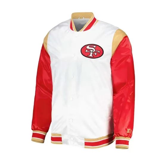 San Francisco 49ers Throwback Warm Up Jacket