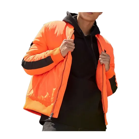 Saved by the Bell Dexter Darden Orange Jacket