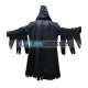 Scream Ghost Hooded Wool Coat