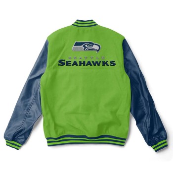 Seattle Seahawks Wool Varsity Jacket