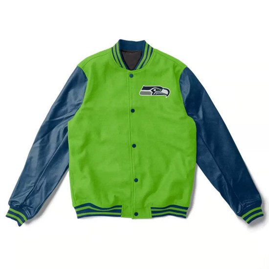 Seattle Seahawks Wool Varsity Jacket