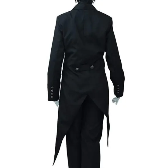 Sebastian Black Butler Black Tailcoat