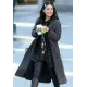 Vanessa Hudgens Second Act Grey and Black Coat