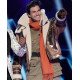 The Masked Singer Barry Zito Brown Shearling Jacket