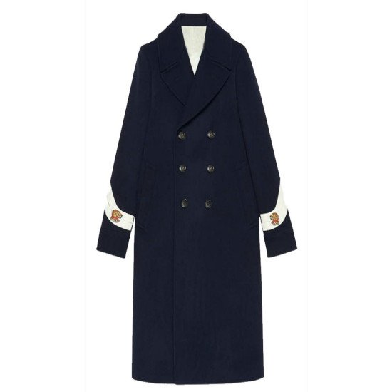 Sign of The Times Harry Styles Blue Trench Coat