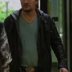 Silk Road Jason Clarke Black Leather Jacket