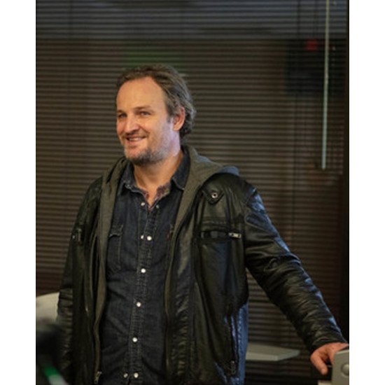 Silk Road Jason Clarke Black Leather Jacket