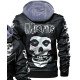 Men's Misfits Bomber Leather Jacket