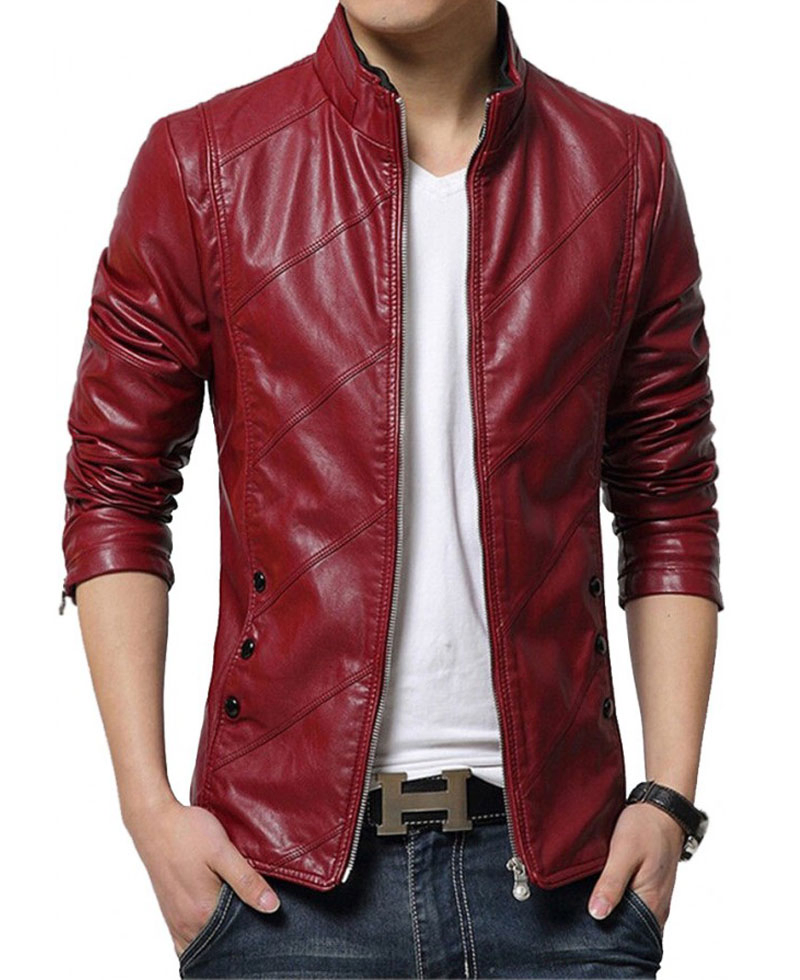 Men's buy Faux Leather Jacket